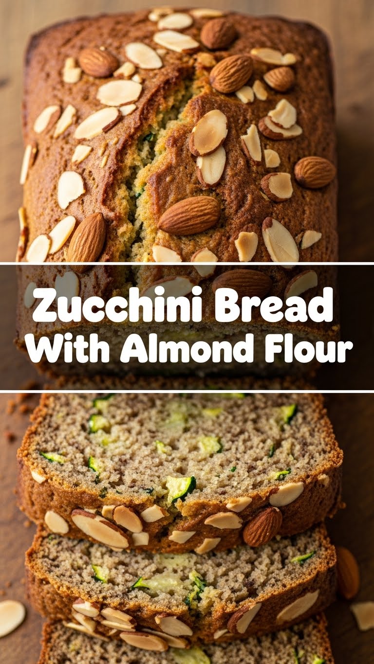 Zucchini Bread Made With Almond Flour