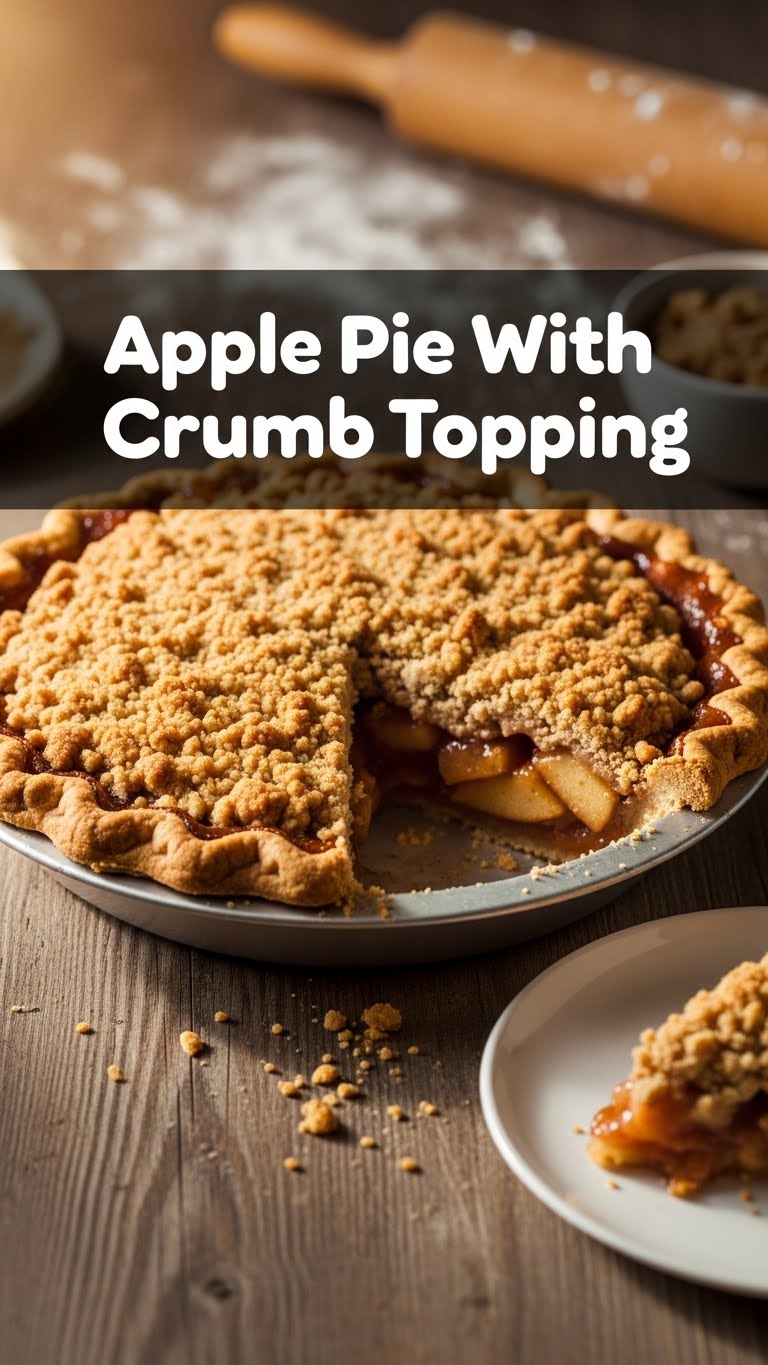 Apple Pie With Crumb Topping