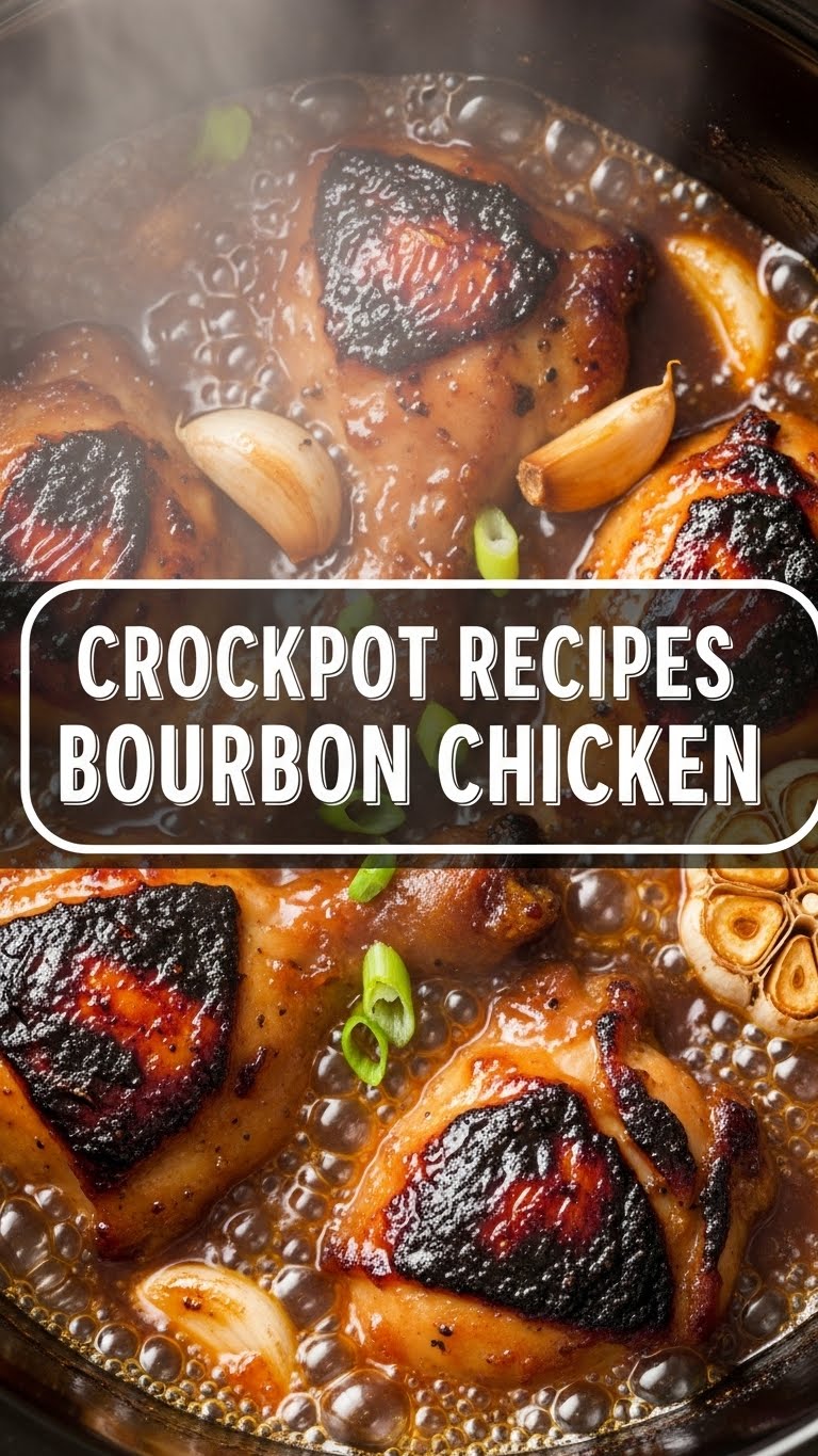 Crockpot Recipes Bourbon Chicken
