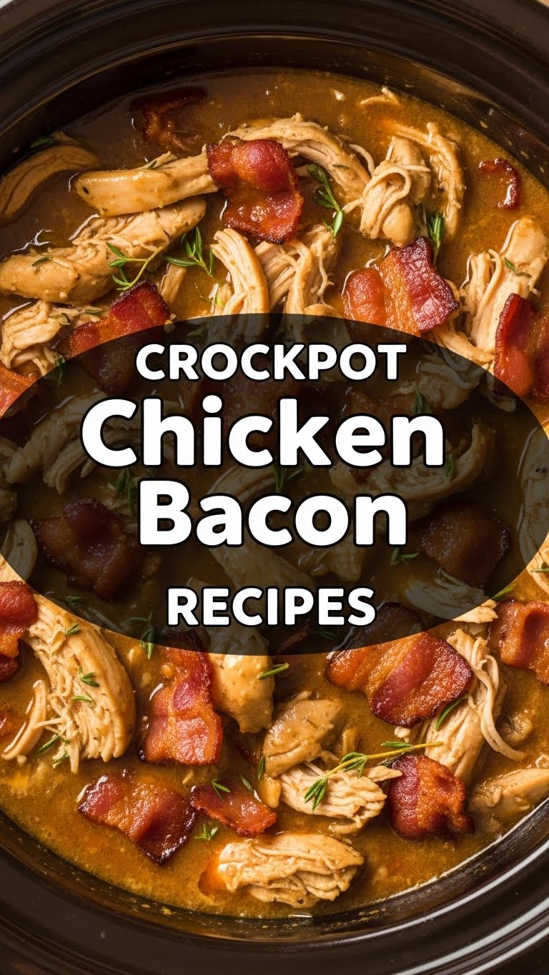 Crockpot Chicken Bacon Recipes