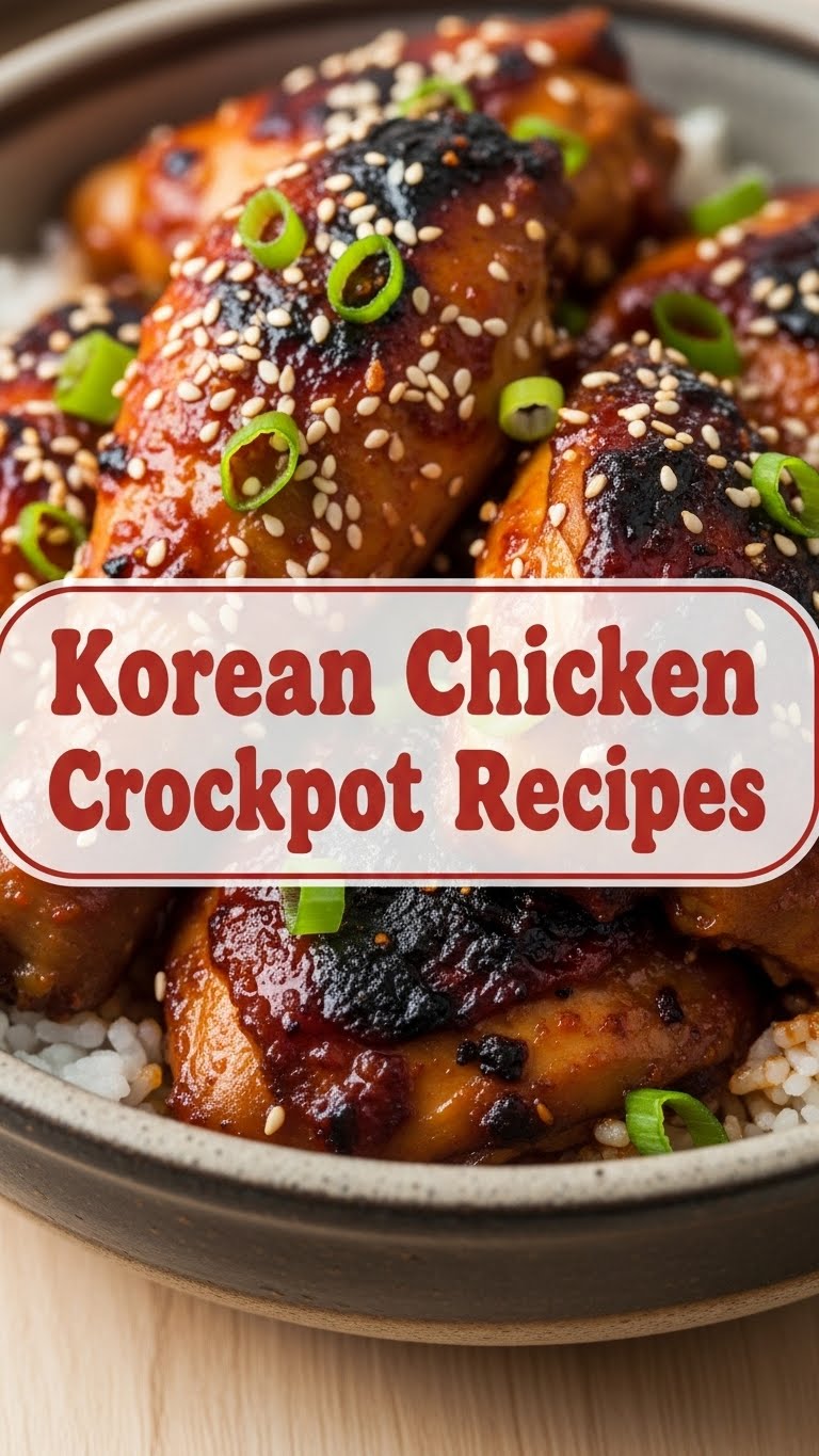 Korean Chicken Crockpot Recipes