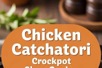 Chicken Catchatori Crockpot Slow Cooker Easy Recipes