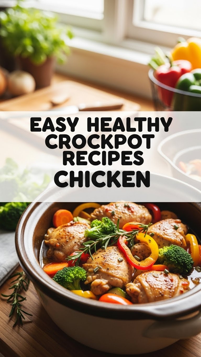 Easy Healthy Crockpot Recipes Chicken