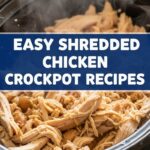 Easy Shredded Chicken Crockpot Recipes