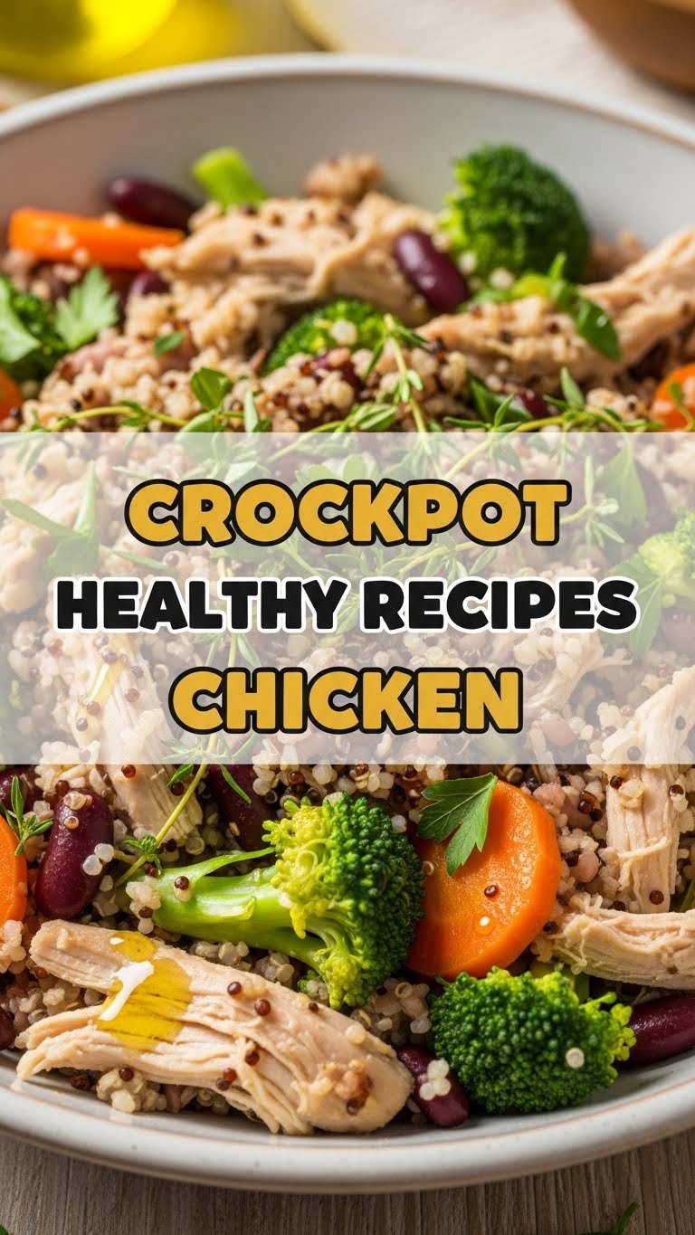 Crockpot Healthy Recipes Chicken