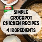 Simple Crockpot Chicken Recipes 4 Ingredients