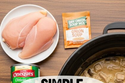 Simple Crockpot Chicken Recipes 4 Ingredients