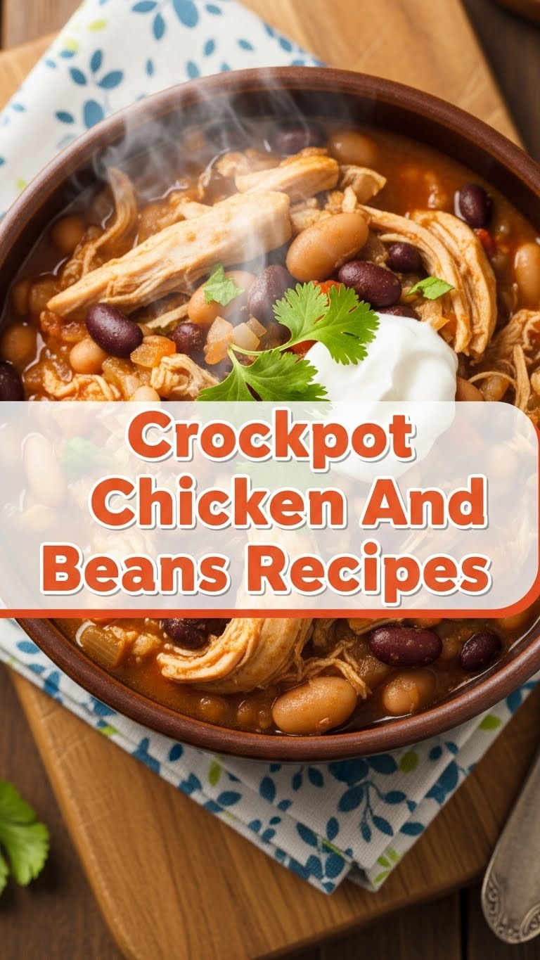 Crockpot Chicken And Beans Recipes