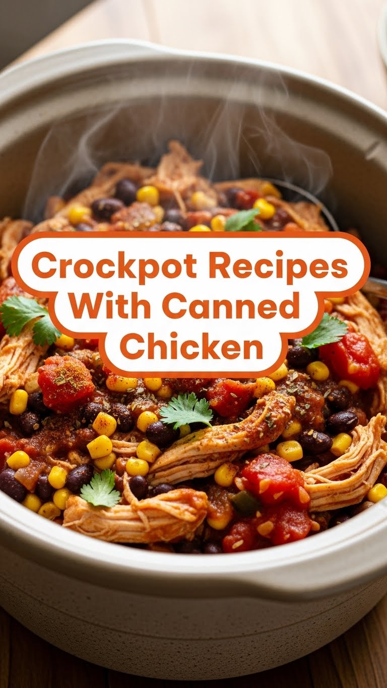 Crockpot Recipes With Canned Chicken