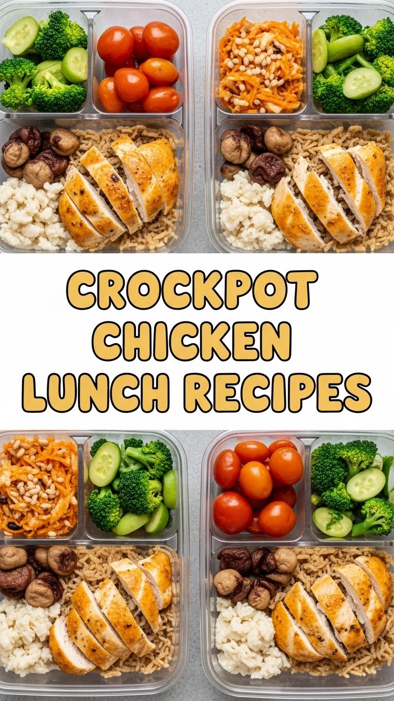 Crockpot Chicken Lunch Recipes