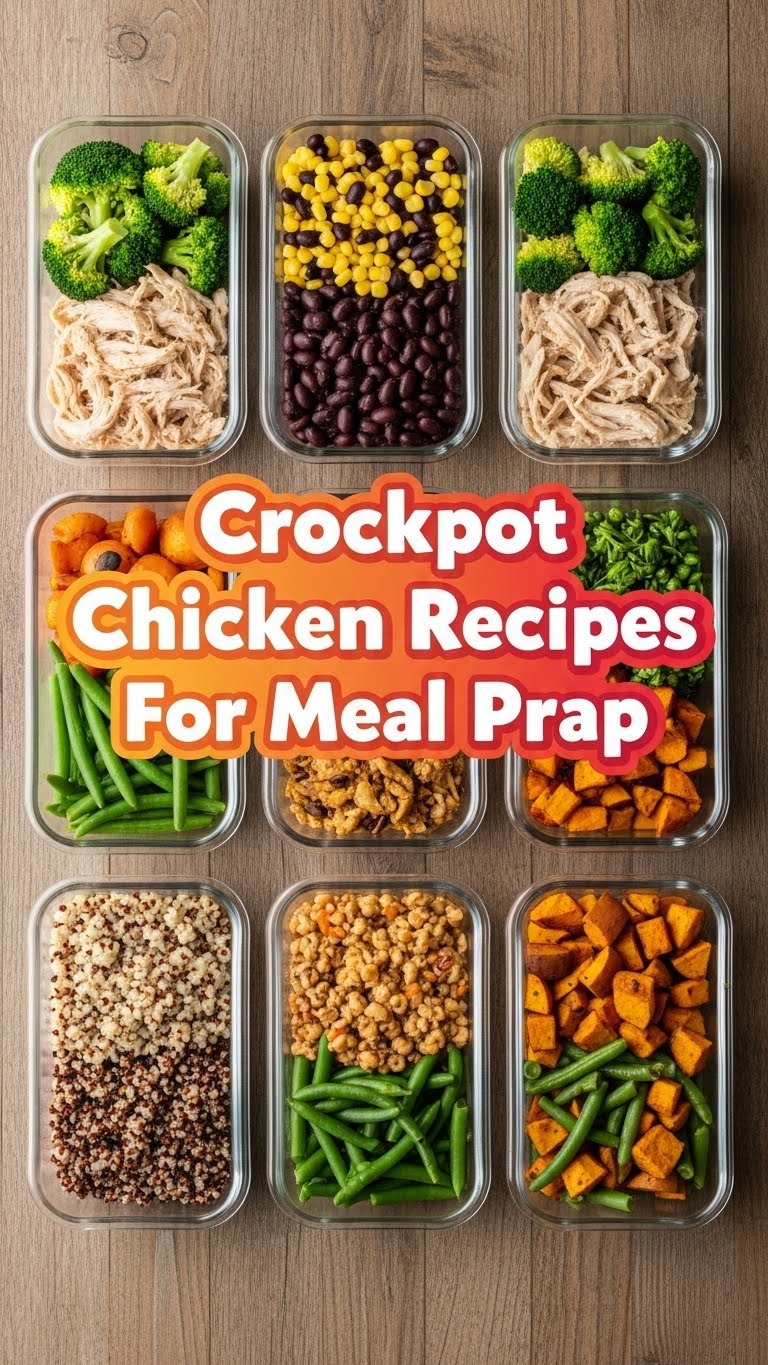 Crockpot Chicken Recipes For Meal Prep