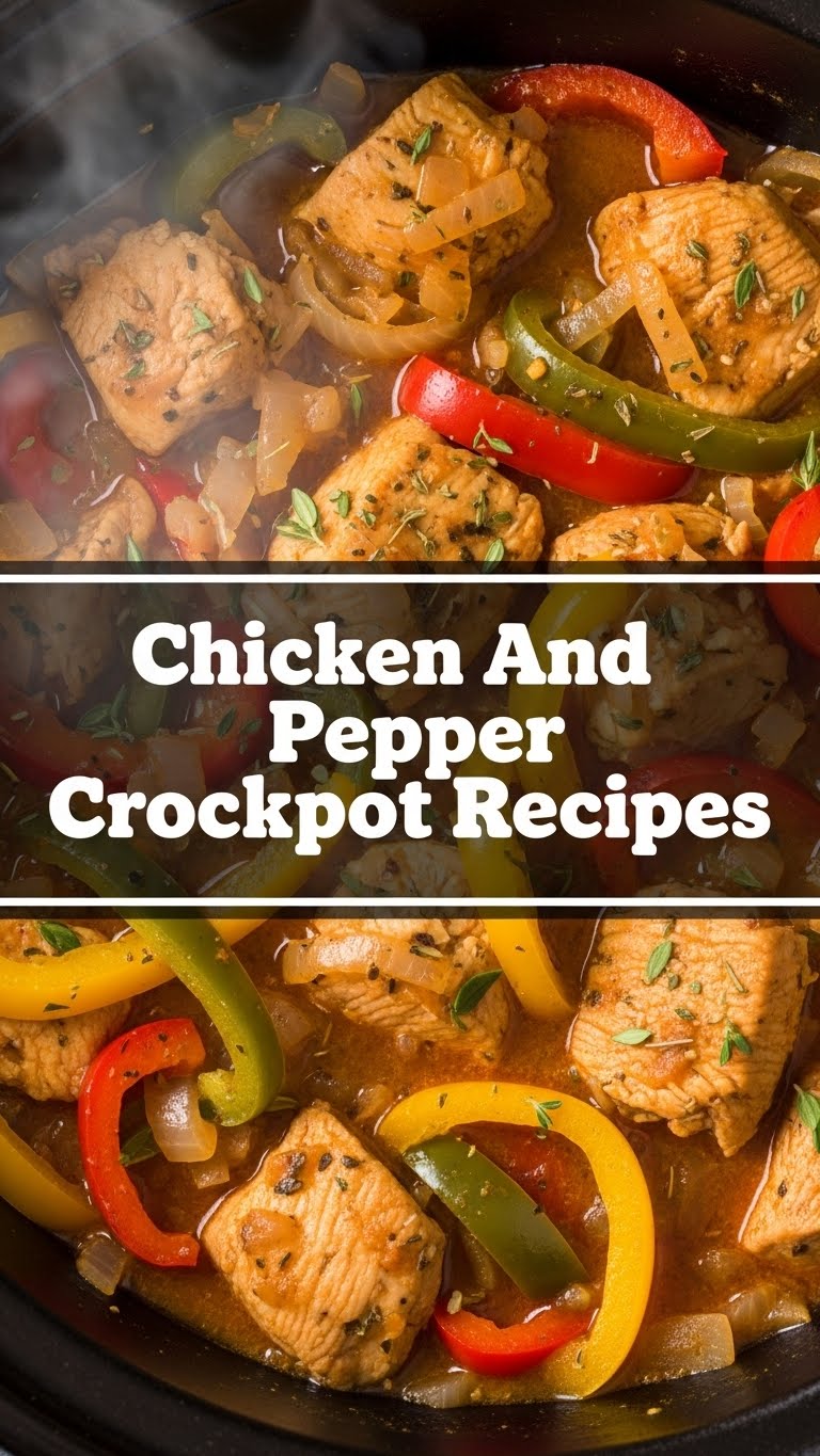 Chicken And Pepper Crockpot Recipes