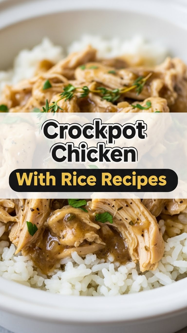 Crockpot Chicken With Rice Recipes