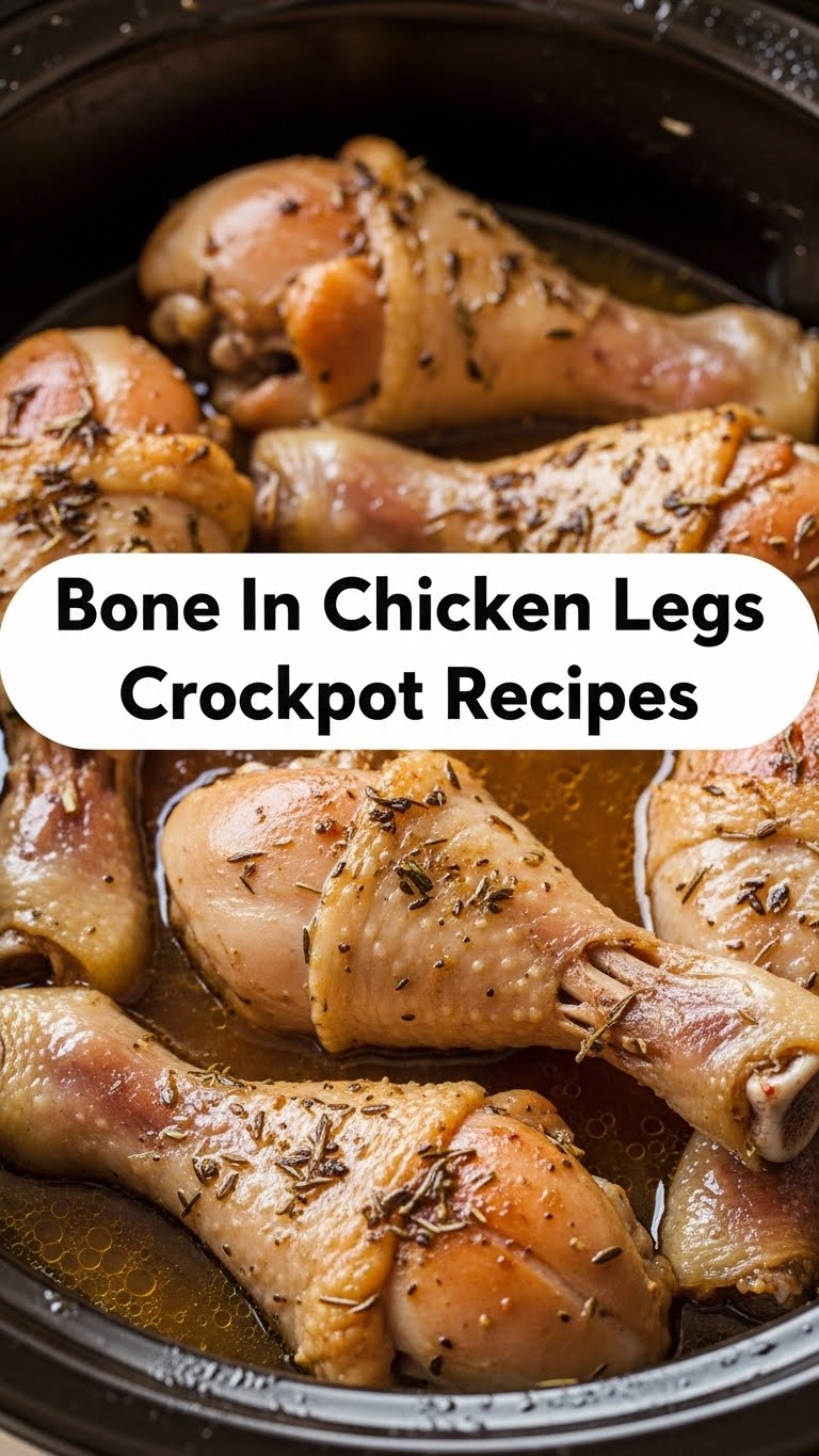 Bone In Chicken Legs Crockpot Recipes