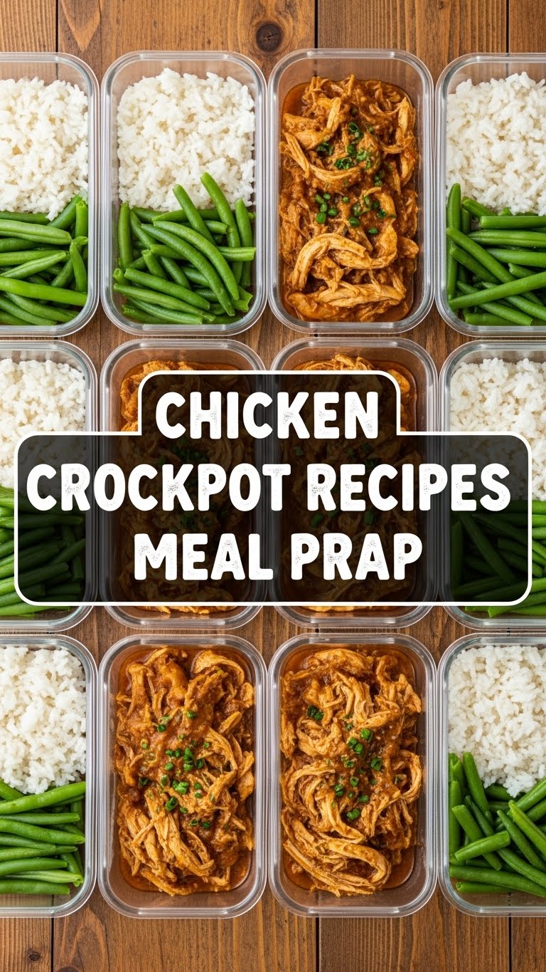 Chicken Crockpot Recipes Meal Prep