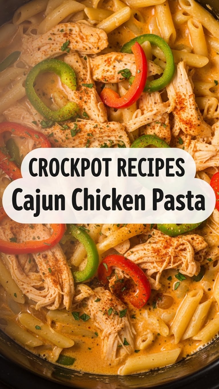Crockpot Recipes Cajun Chicken Pasta