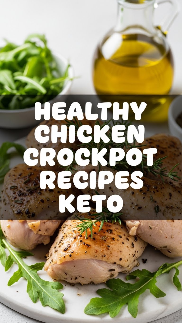 Healthy Chicken Crockpot Recipes Keto