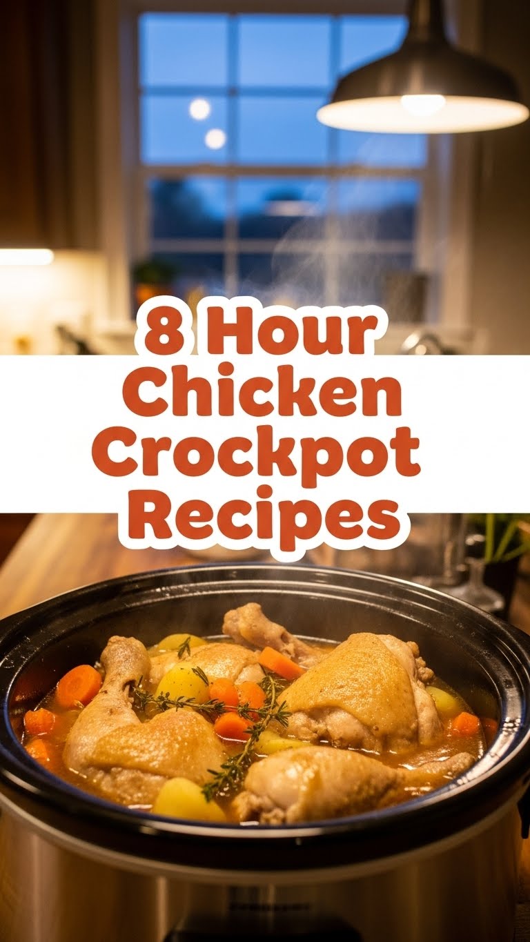 8 Hour Chicken Crockpot Recipes