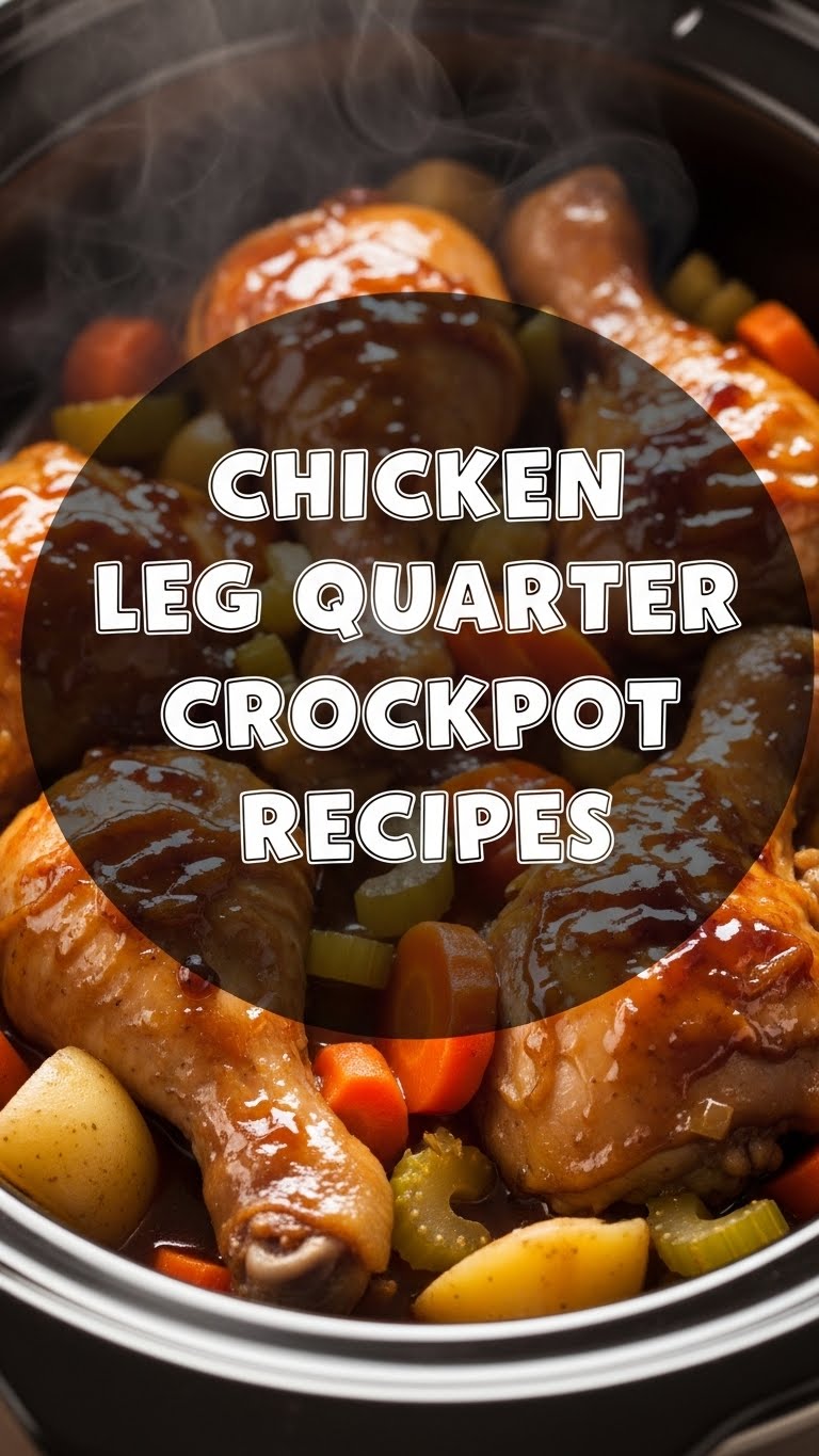 Chicken Leg Quarter Crockpot Recipes