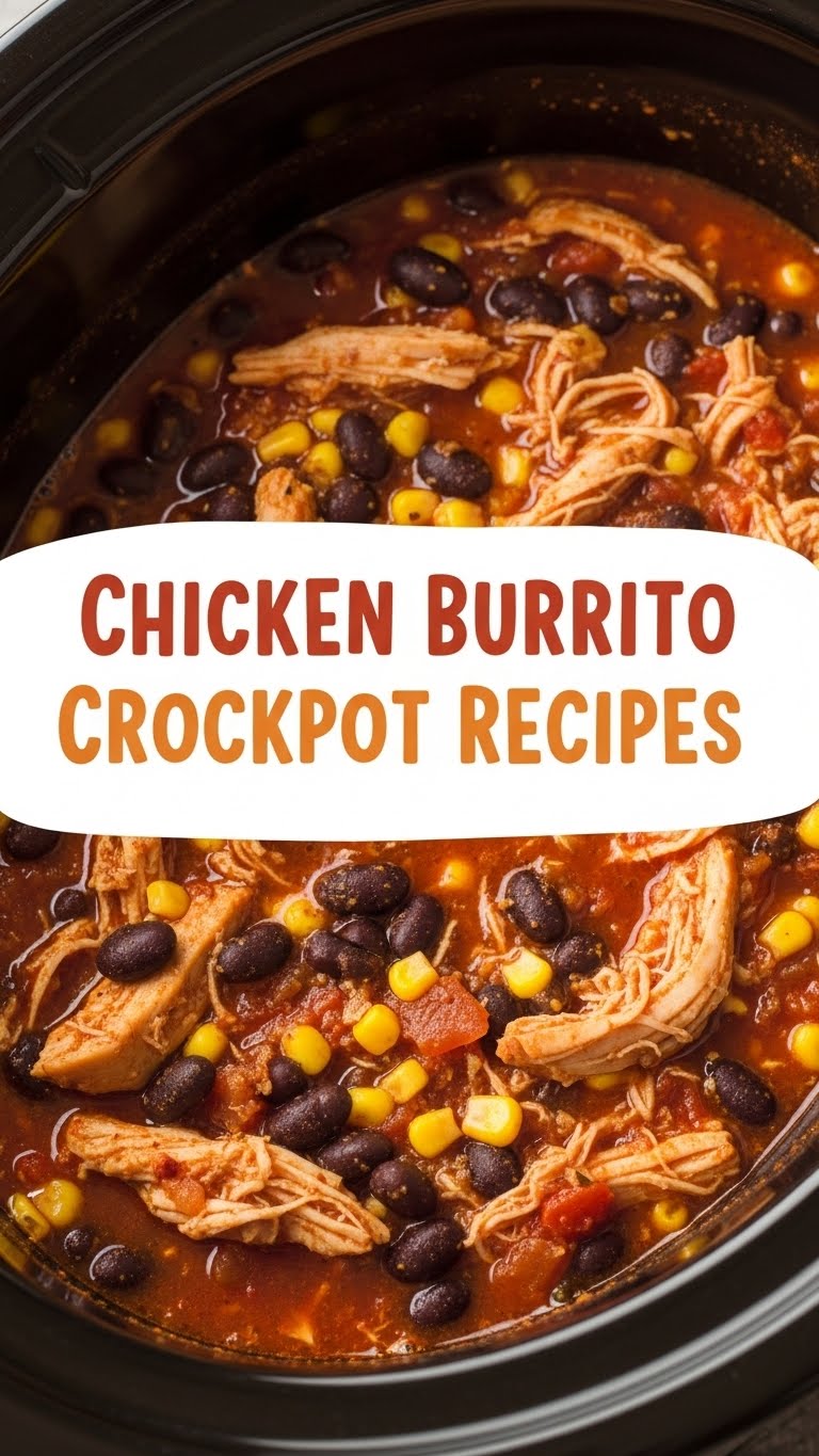 Chicken Burrito Crockpot Recipes
