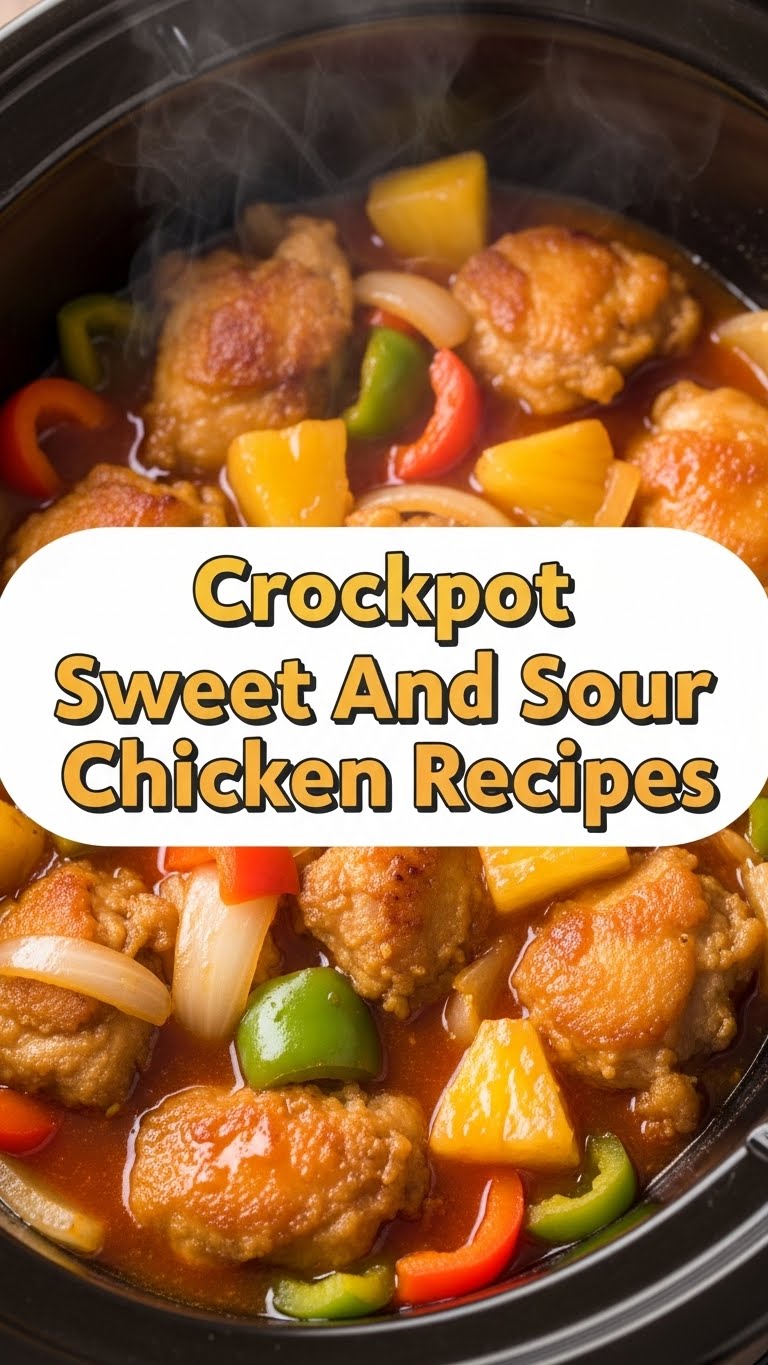 Crockpot Sweet And Sour Chicken Recipes