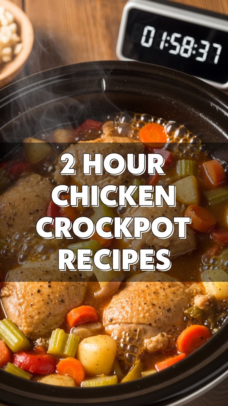 2 Hour Chicken Crockpot Recipes