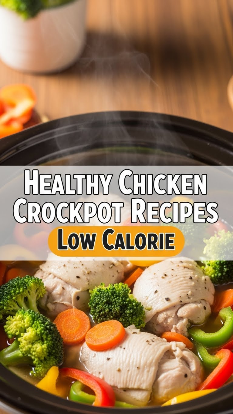 Healthy Chicken Crockpot Recipes Low Calorie