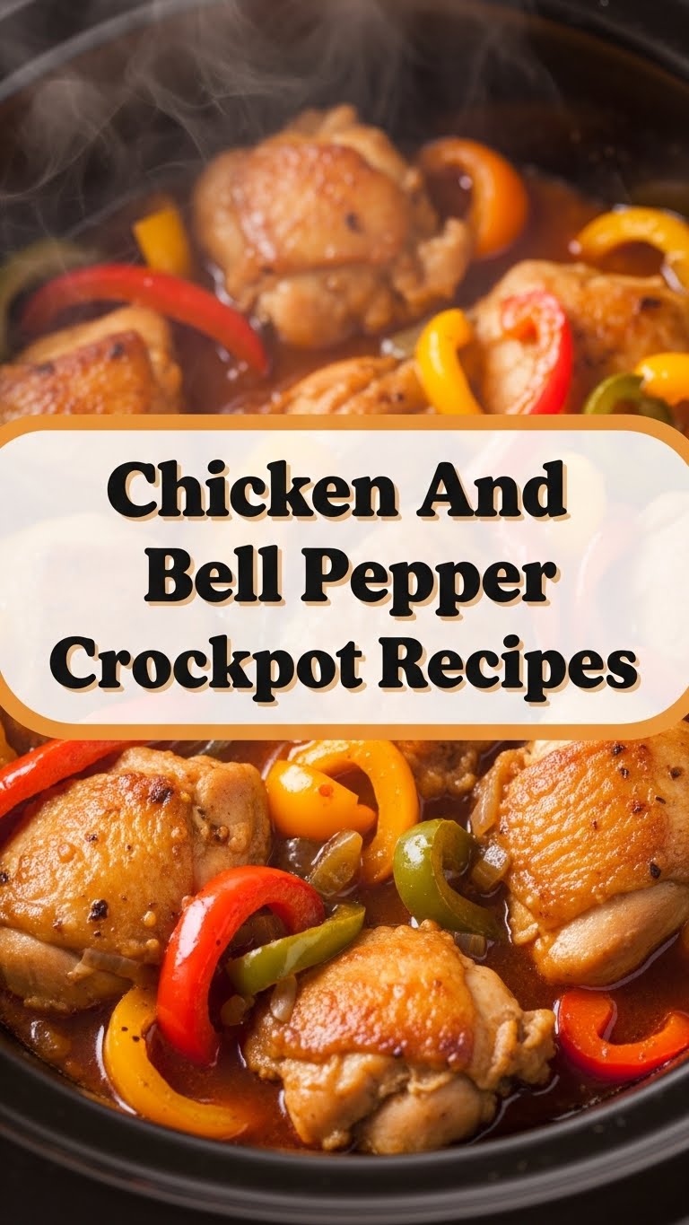 Chicken And Bell Pepper Crockpot Recipes