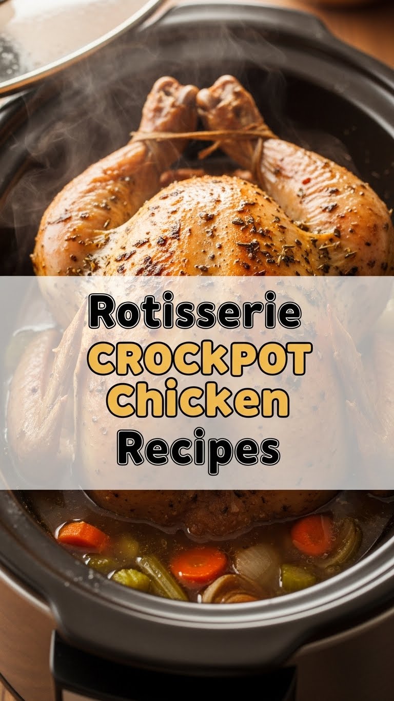 Rotisserie Crockpot Chicken Recipes
