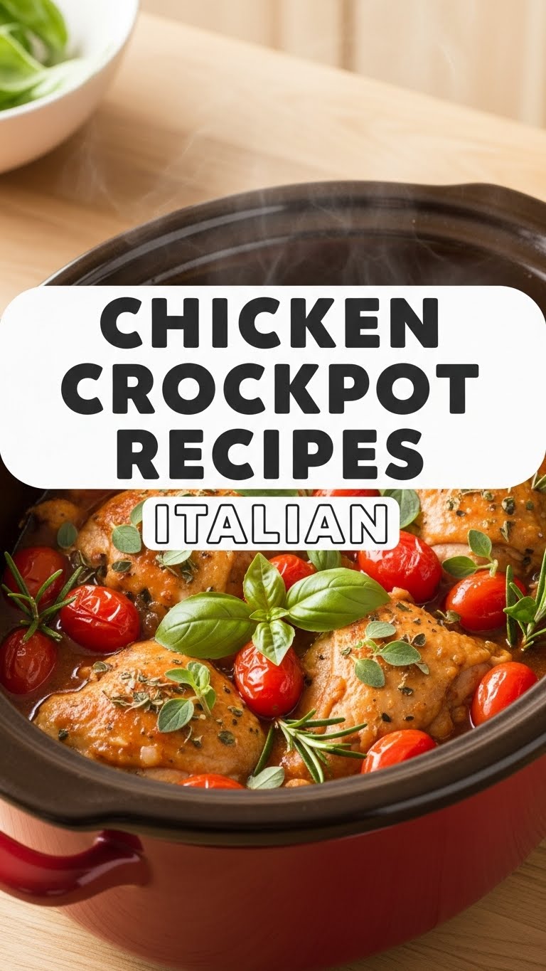 Chicken Crockpot Recipes Italian