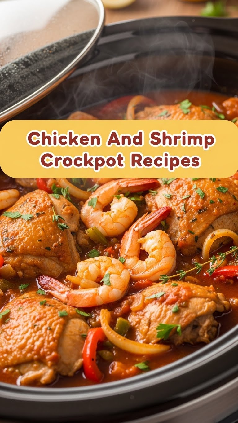Chicken And Shrimp Crockpot Recipes