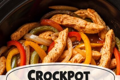 Crockpot Mexican Recipes Slow Cooker Chicken Fajitas