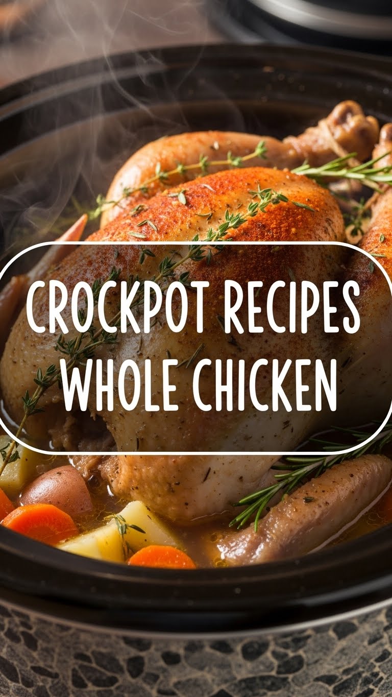 Crockpot Recipes Whole Chicken