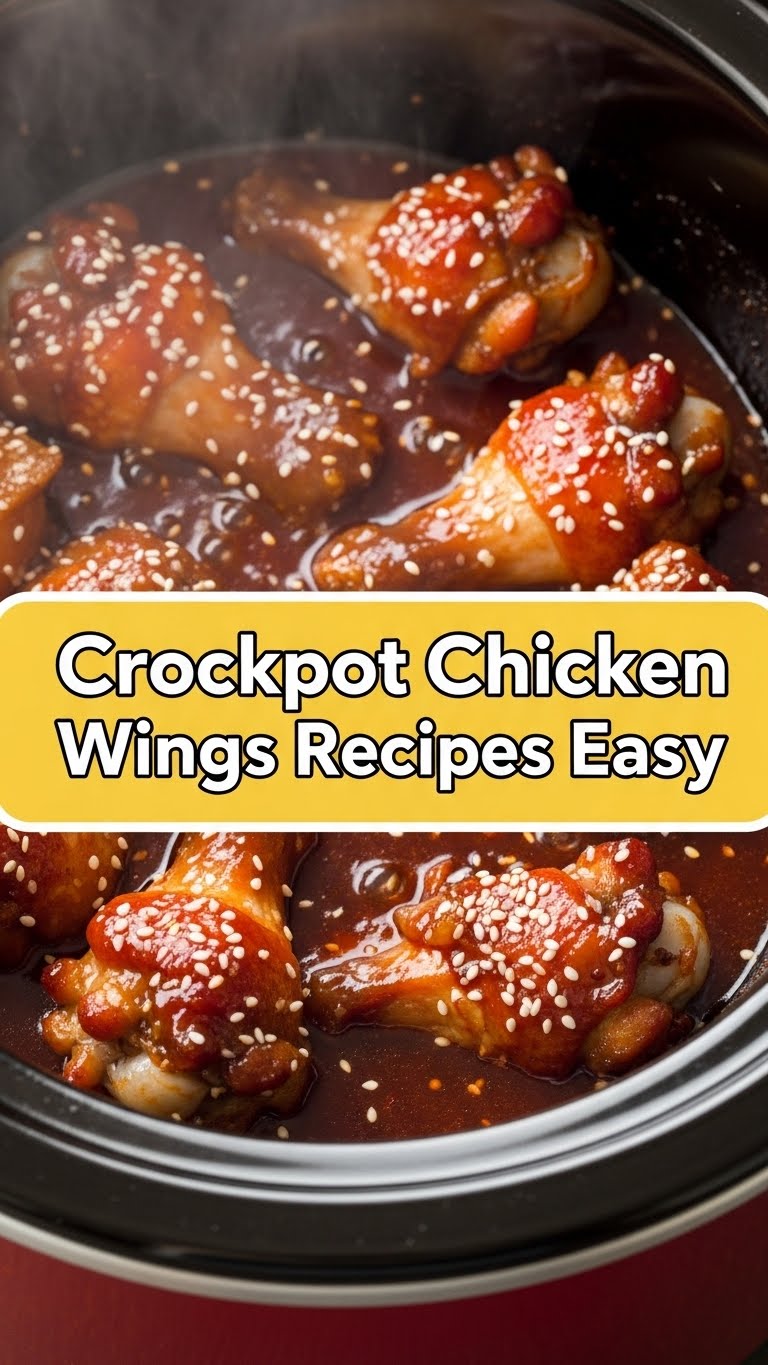 Crockpot Chicken Wings Recipes Easy