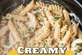 Creamy Chicken Pasta Crockpot Recipes