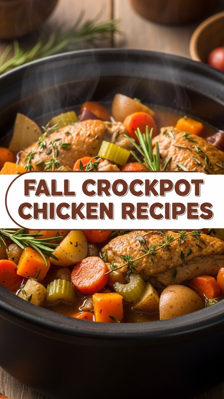 Fall Crockpot Chicken Recipes
