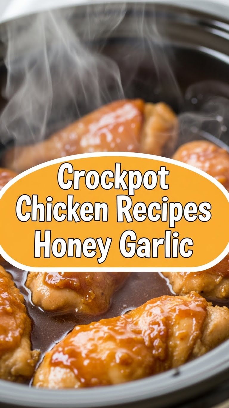 Crockpot Chicken Recipes Honey Garlic