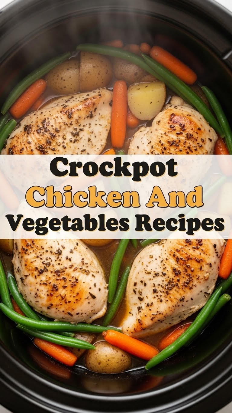 Crockpot Chicken And Vegetables Recipes