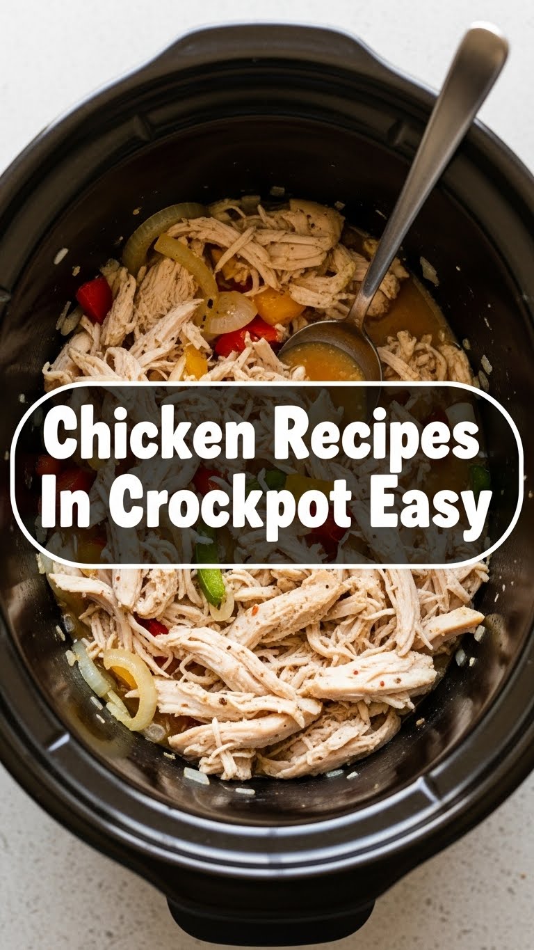 Chicken Recipes In Crockpot Easy