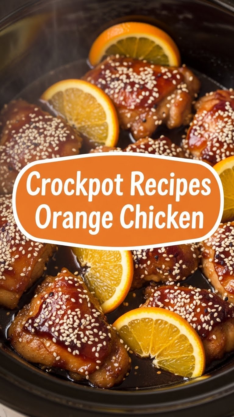 Crockpot Recipes Orange Chicken
