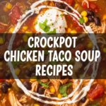 Crockpot Chicken Taco Soup Recipes