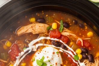 Crockpot Chicken Taco Soup Recipes