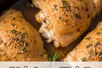 Chicken Thigh Crockpot Recipes Easy