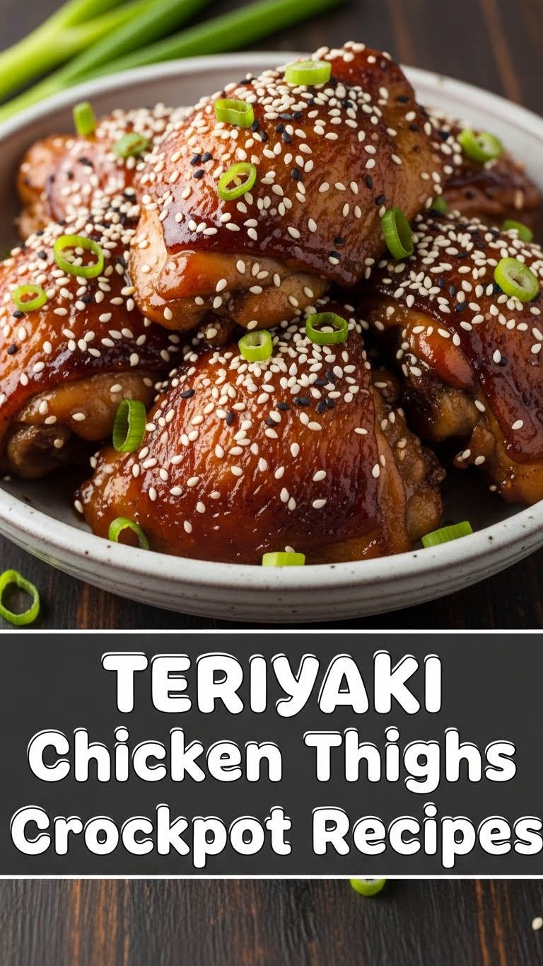 Teriyaki Chicken Thighs Crockpot Recipes