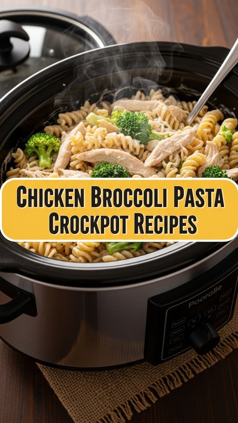 Chicken Broccoli Pasta Crockpot Recipes