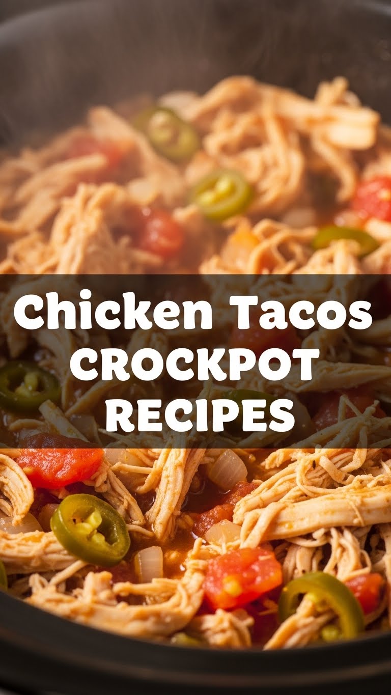 Chicken Tacos Crockpot Recipes