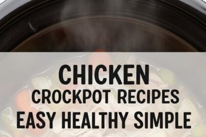 Chicken Crockpot Recipes Easy Healthy Simple