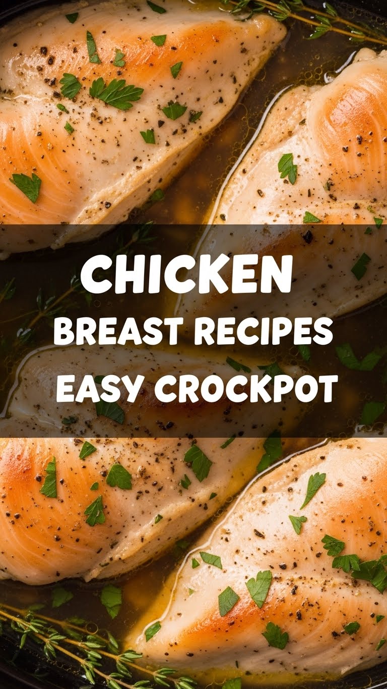 Chicken Breast Recipes Easy Crockpot