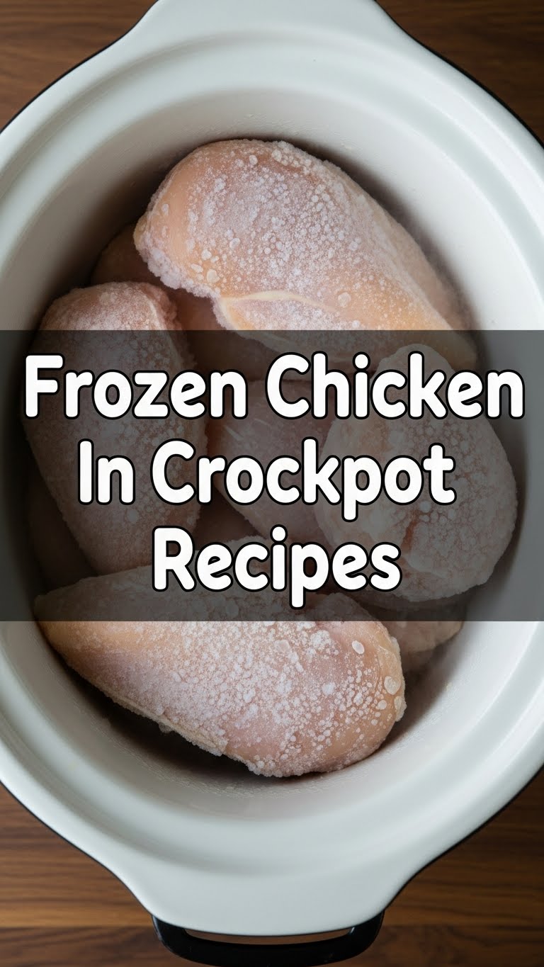 Frozen Chicken In Crockpot Recipes