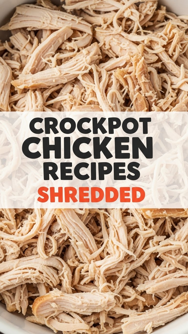 Crockpot Chicken Recipes Shredded